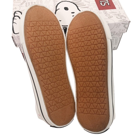 Peanuts Snoopy Heart Valentines Sneakers Girls - Picture 5 of 5